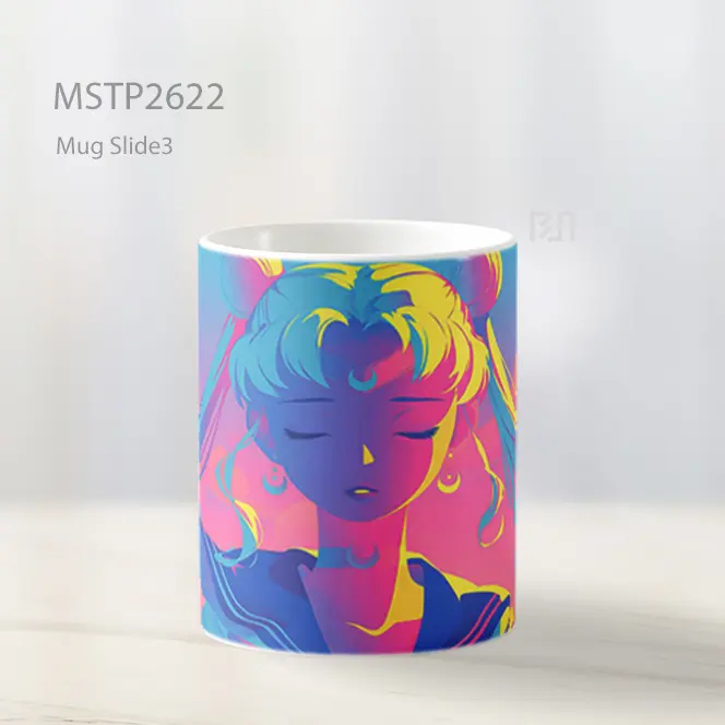 Sailor Moon Vaporwave Mug MSTP2622 - All-side / Desain