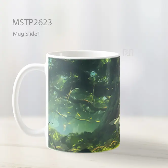 Saitama And Goku Latihan Epik Mug MSTP2623 - All-side / Desain