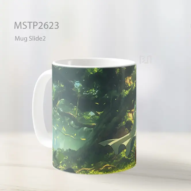 Saitama And Goku Latihan Epik Mug MSTP2623 - All-side / Desain