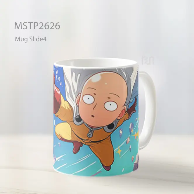 Saitama Ekspresi Bosan Mug MSTP2626