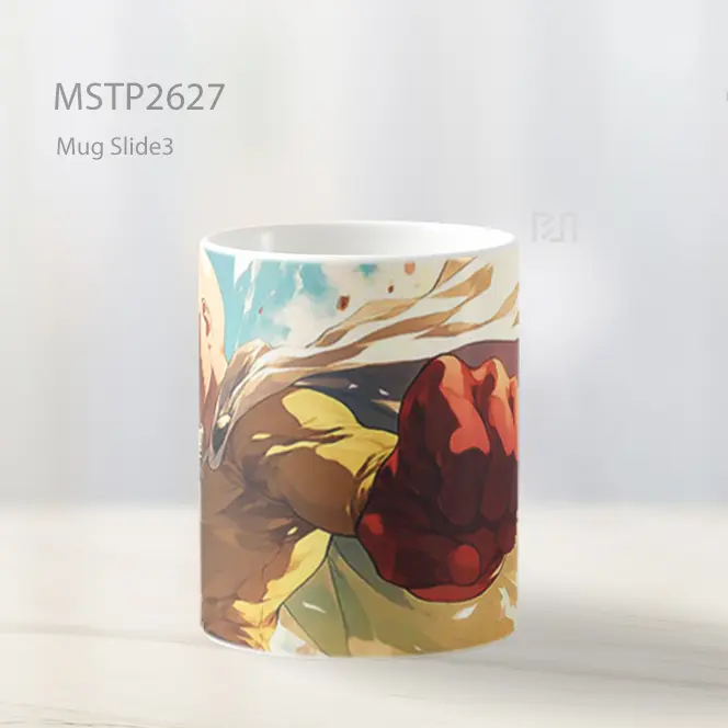 Saitama Epic One Punch Man Mug MSTP2627 - All-side / Desain