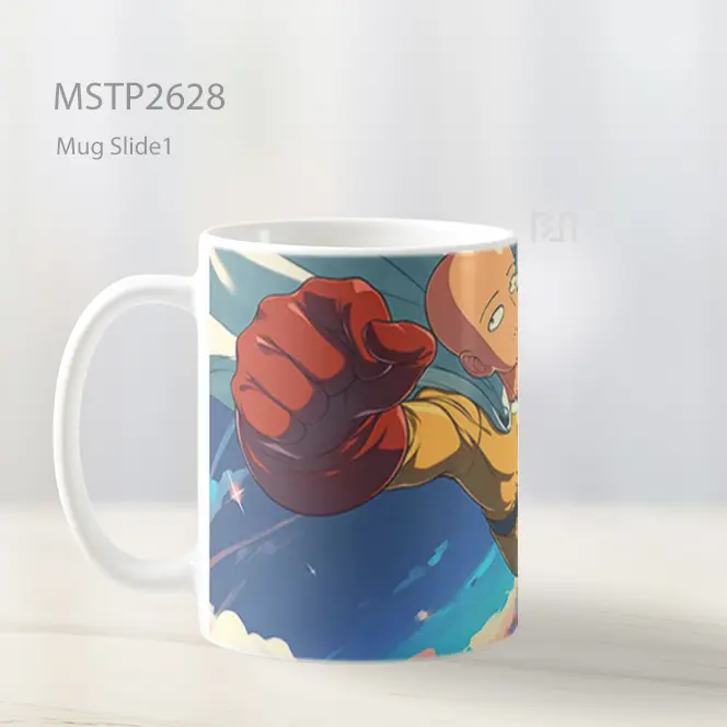 Saitama Galaksi Damai Mug MSTP2628 - All-side / Desain