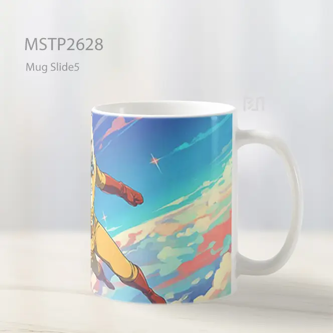 Saitama Galaksi Damai Mug MSTP2628 - All-side / Desain