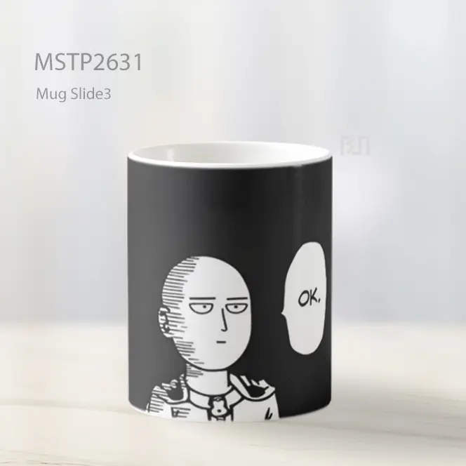 Saitama Ok Meme Mug MSTP2631 - All-side / Desain