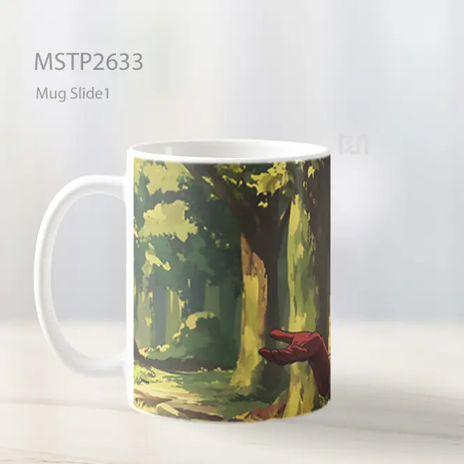 Saitama One Punch Man Gaya Seni Mug MSTP2633 - All-side / Desain