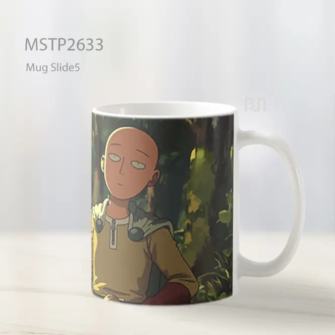 Saitama One Punch Man Gaya Seni Mug MSTP2633 - All-side / Desain