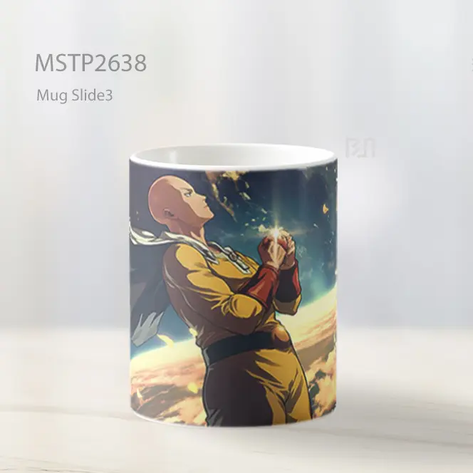 Saitama One Punch Man Pemandangan Luar Angkasa Mug MSTP2638 - All-side / Desain