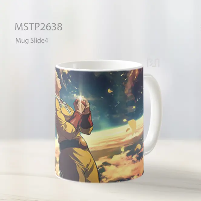 Saitama One Punch Man Pemandangan Luar Angkasa Mug MSTP2638