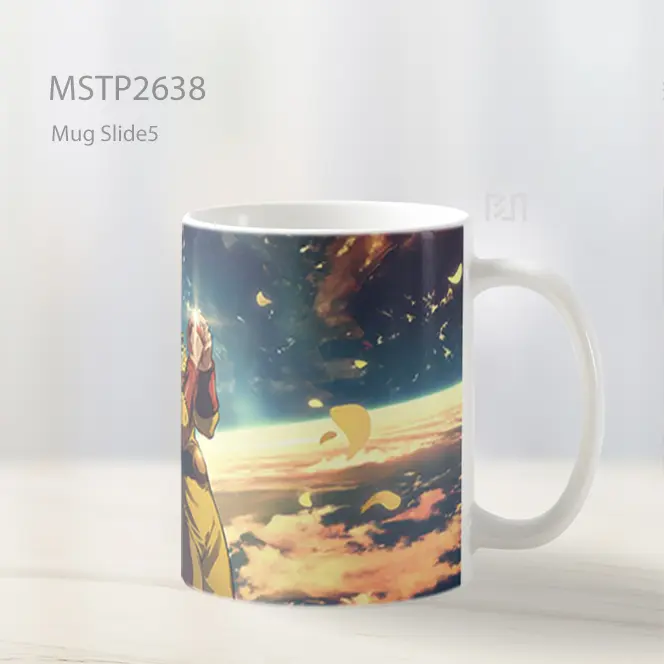 Saitama One Punch Man Pemandangan Luar Angkasa Mug MSTP2638 - All-side / Desain