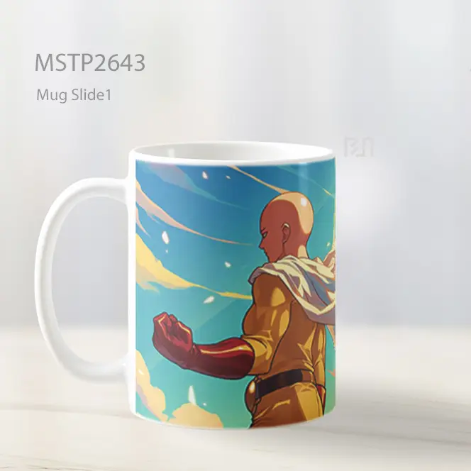Saitama One Punch Man Mug MSTP2643 - All-side / Desain