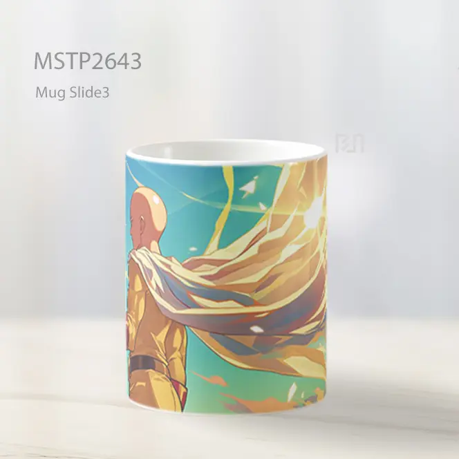 Saitama One Punch Man Mug MSTP2643 - All-side / Desain