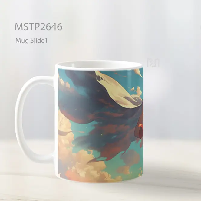 Saitama Pahlawan Terkuat Mug MSTP2646 - All-side / Desain