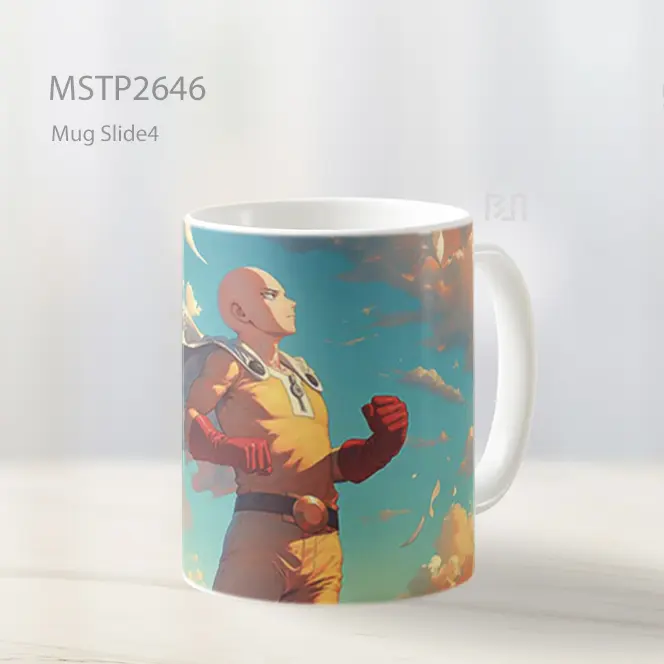 Saitama Pahlawan Terkuat Mug MSTP2646