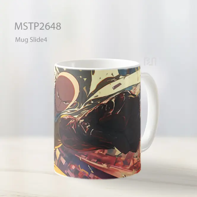 Saitama Pose Bertarung Mug MSTP2648