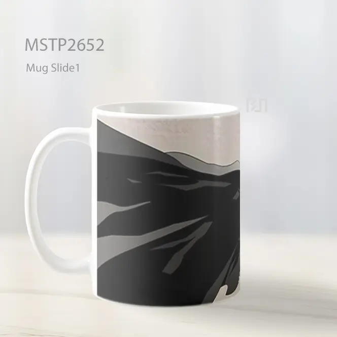 Saitama Silhouette One Punch Man Mug MSTP2652 - All-side / Desain