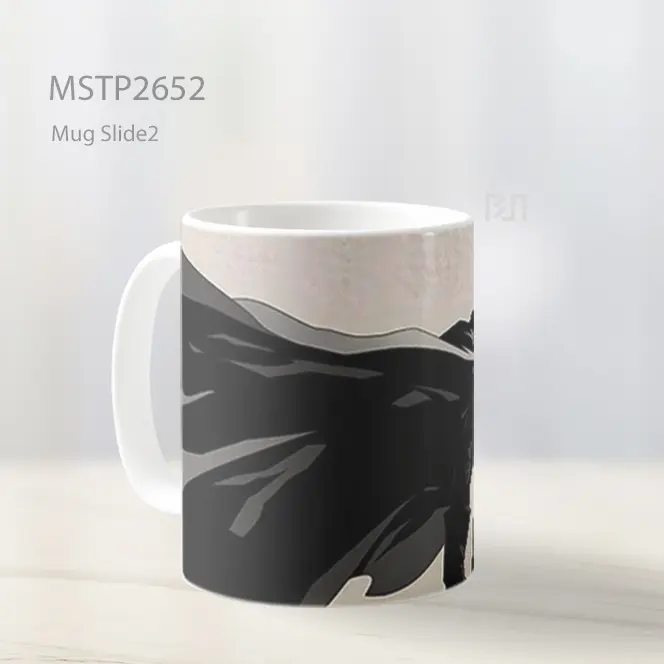 Saitama Silhouette One Punch Man Mug MSTP2652 - All-side / Desain