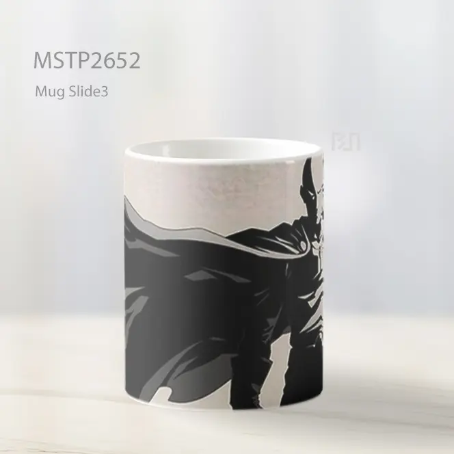 Saitama Silhouette One Punch Man Mug MSTP2652 - All-side / Desain