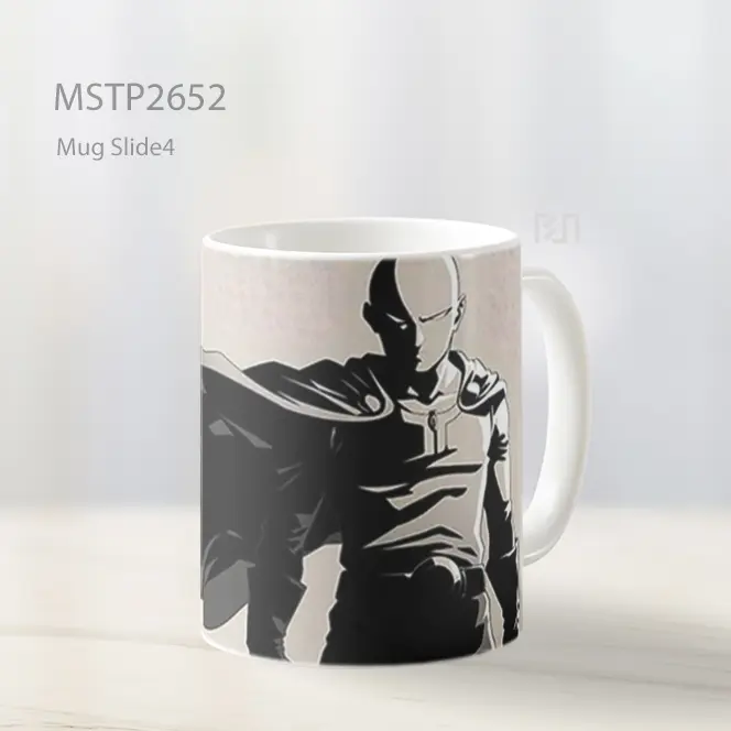 Saitama Silhouette One Punch Man Mug MSTP2652
