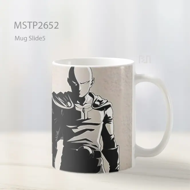 Saitama Silhouette One Punch Man Mug MSTP2652 - All-side / Desain