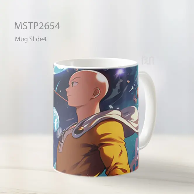 Saitama Tinju Kosmik Mug MSTP2654