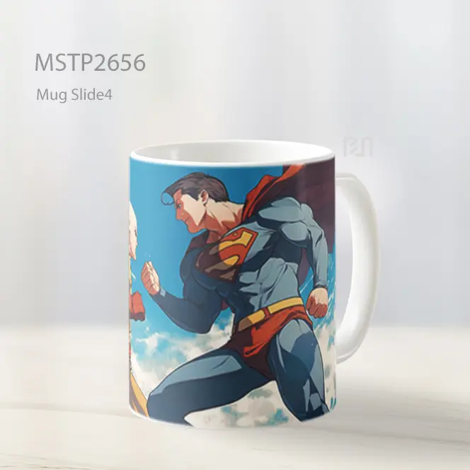 Saitama Vs Superman Showdown Mug MSTP2656
