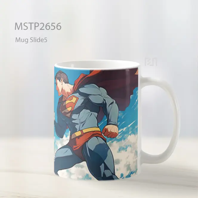 Saitama Vs Superman Showdown Mug MSTP2656 - All-side / Desain