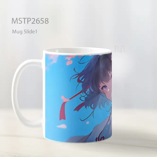 Sakura Anime Girl Mug MSTP2658 - All-side / Desain