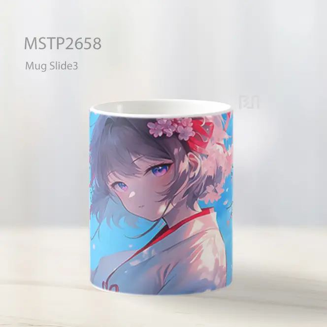 Sakura Anime Girl Mug MSTP2658 - All-side / Desain