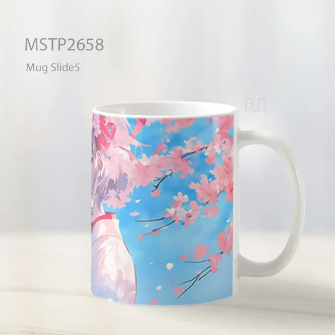 Sakura Anime Girl Mug MSTP2658 - All-side / Desain