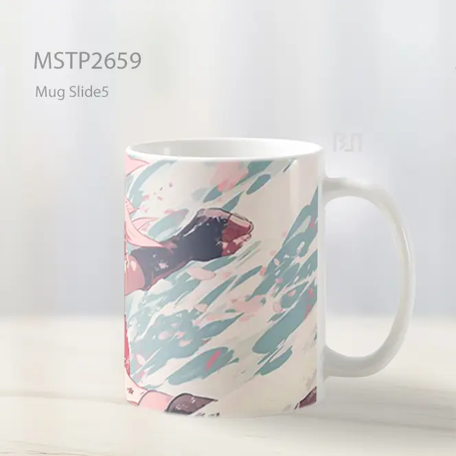 Sakura Haruno Battle Mode Mug MSTP2659 - All-side / Desain