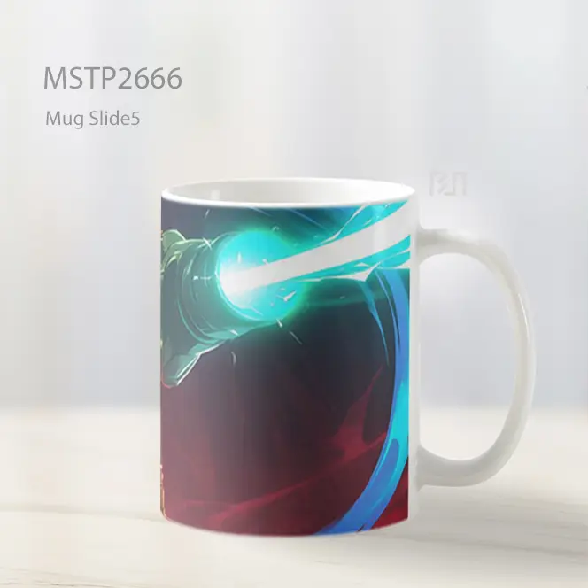 Samus Aran Power Suit Pertarungan Mug MSTP2666 - All-side / Desain