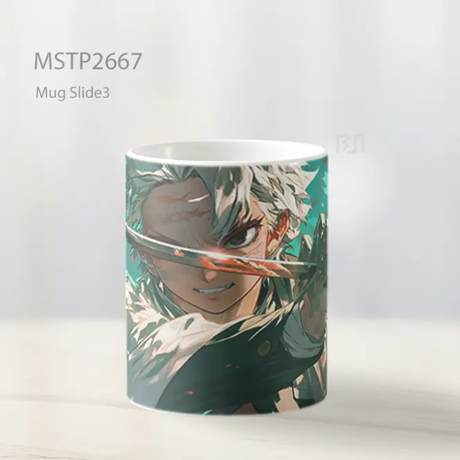 Sanemi Amarah Fokus Mug MSTP2667 - All-side / Desain