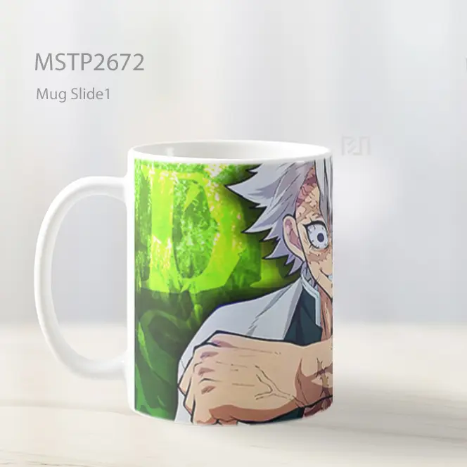 Sanemi Demon Slayer Senyum Jahil Mug MSTP2672 - All-side / Desain