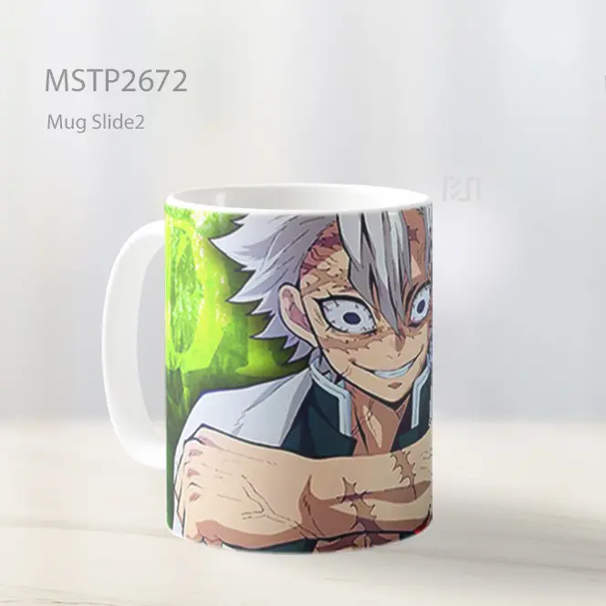 Sanemi Demon Slayer Senyum Jahil Mug MSTP2672 - All-side / Desain