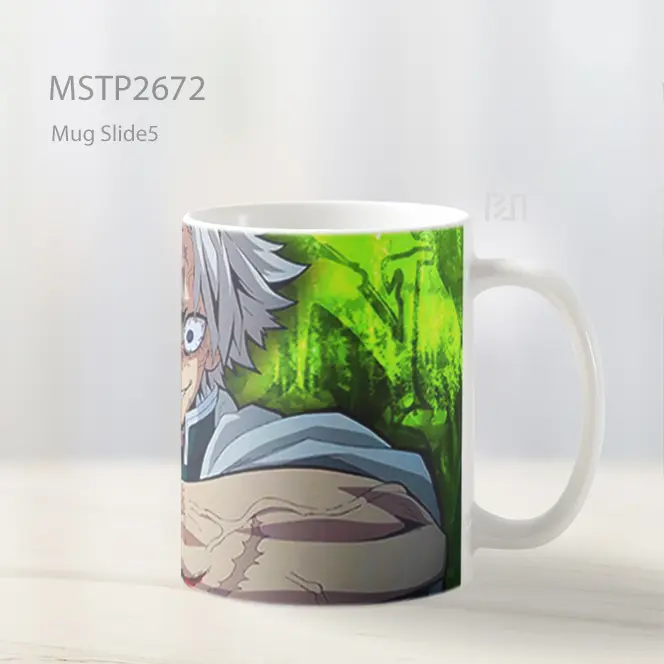 Sanemi Demon Slayer Senyum Jahil Mug MSTP2672 - All-side / Desain