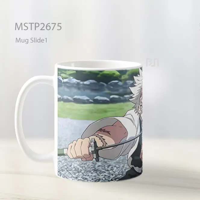 Sanemi Pose Pedang Demon Slayer Mug MSTP2675 - All-side / Desain