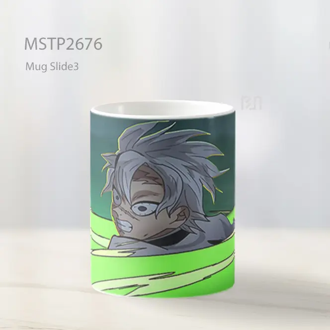 Sanemi Serangan Demon Slayer Mug MSTP2676 - All-side / Desain