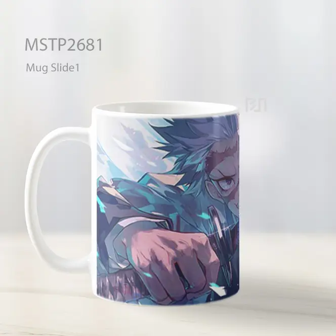 Sanemi Shinazugawa Pedang Berkilau Mug MSTP2681 - All-side / Desain