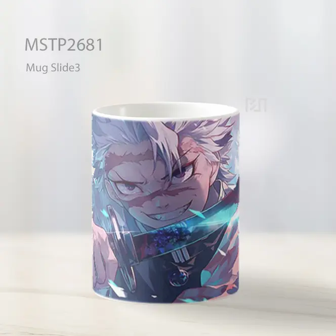 Sanemi Shinazugawa Pedang Berkilau Mug MSTP2681 - All-side / Desain