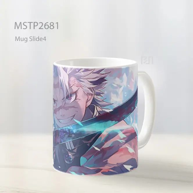 Sanemi Shinazugawa Pedang Berkilau Mug MSTP2681