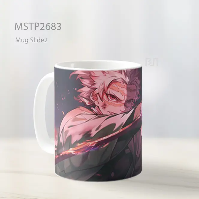 Sanemi Siap Bertarung Mug MSTP2683 - All-side / Desain