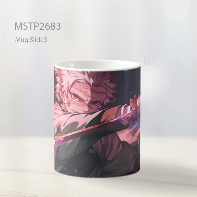 Sanemi Siap Bertarung Mug MSTP2683 - All-side / Desain