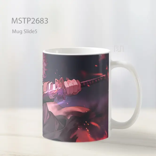 Sanemi Siap Bertarung Mug MSTP2683 - All-side / Desain