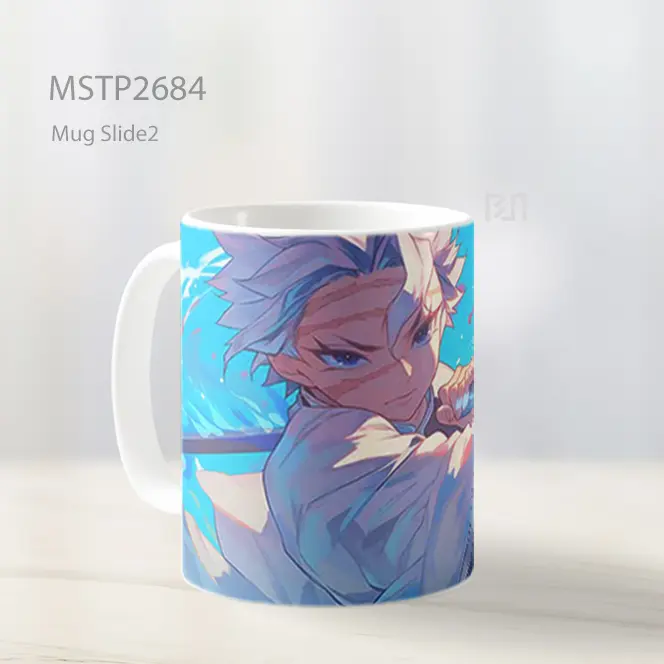 Sanemi Tatapan Intens Mug MSTP2684 - All-side / Desain