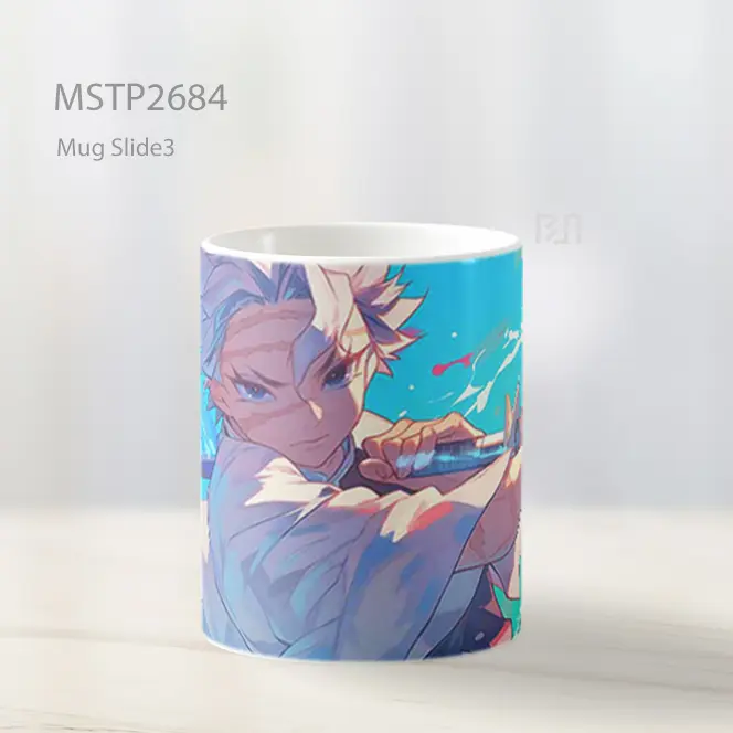 Sanemi Tatapan Intens Mug MSTP2684 - All-side / Desain