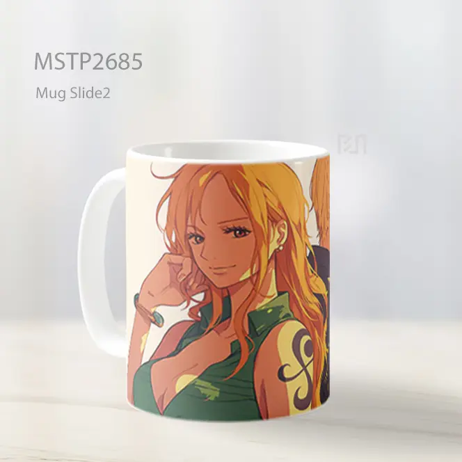 Sanji And Nami Layar Terpisah Mug MSTP2685 - All-side / Desain