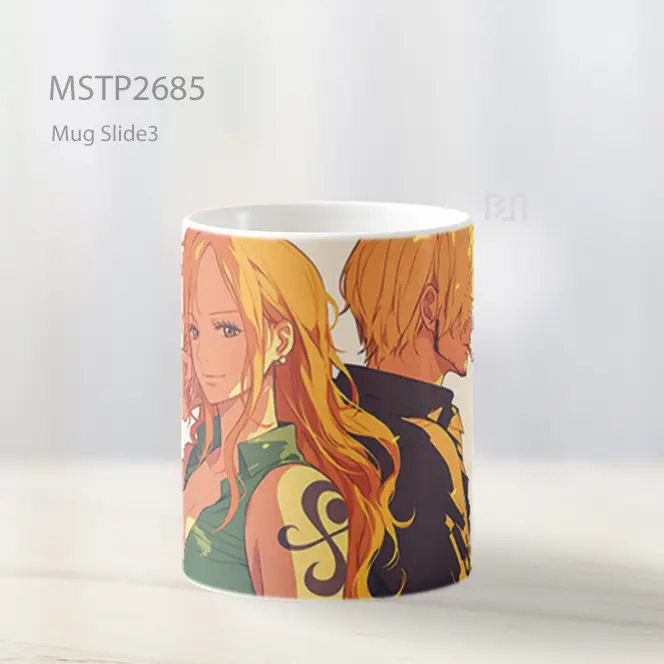 Sanji And Nami Layar Terpisah Mug MSTP2685 - All-side / Desain