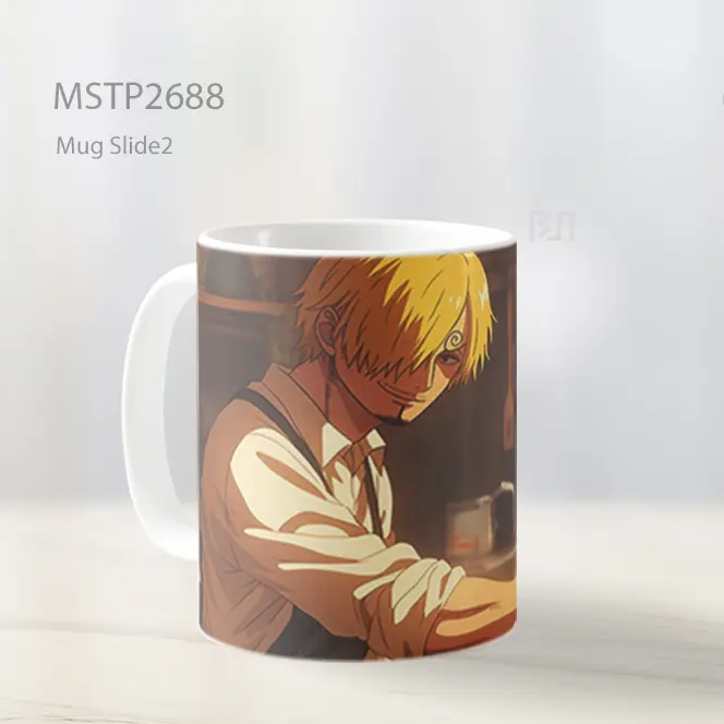 Sanji Memasak Dapur One Piece Mug MSTP2688 - All-side / Desain