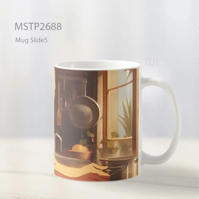 Sanji Memasak Dapur One Piece Mug MSTP2688 - All-side / Desain
