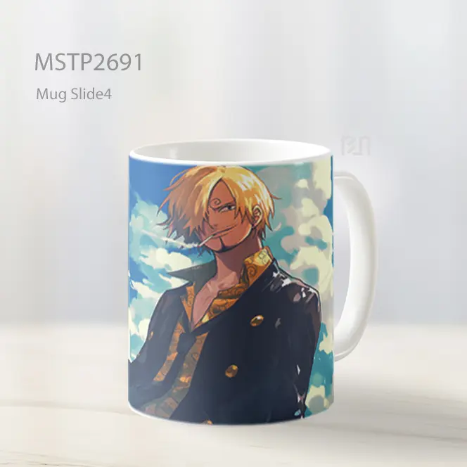 Sanji Merokok One Piece Mug MSTP2691